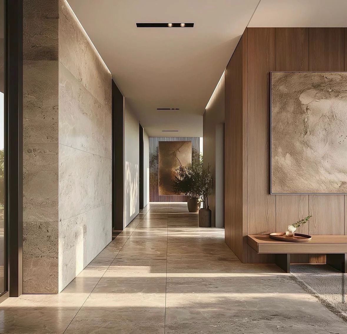 Luxury custom home interior by Miller Artisan — Scottsdale AZ